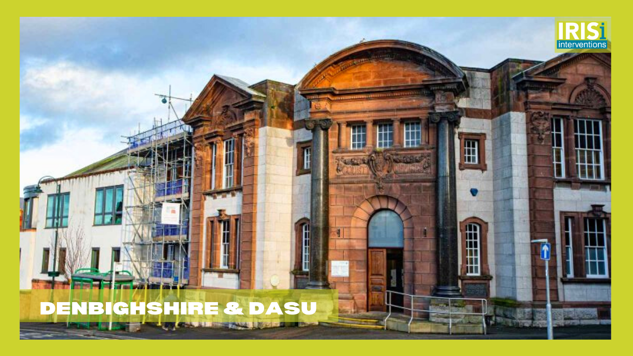The IRISi and DASU teams are celebrating that we have officially begun the delivery of the IRIS Programme in Denbighshire! We would like to thank everyone who made it possible.
