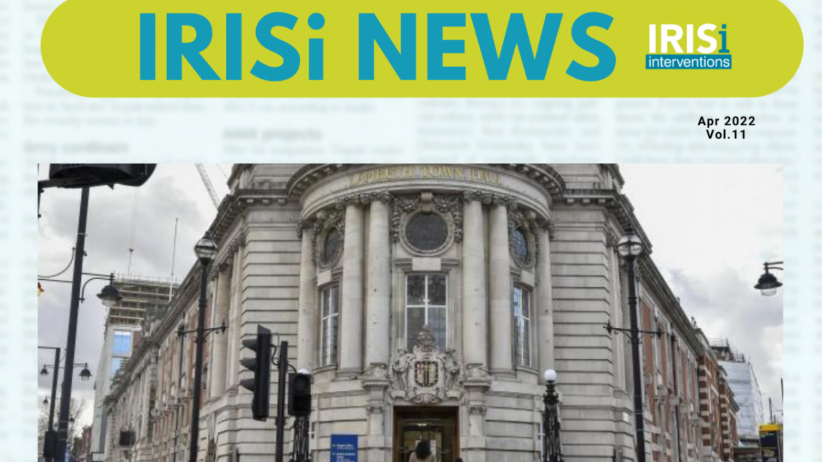 We are pleased to announce that IRISi and the Gaia Centre (run by Refuge) will be co-delivering the IRIS Programme to general practices in the London Borough of Lambeth from April 2022 onwards.