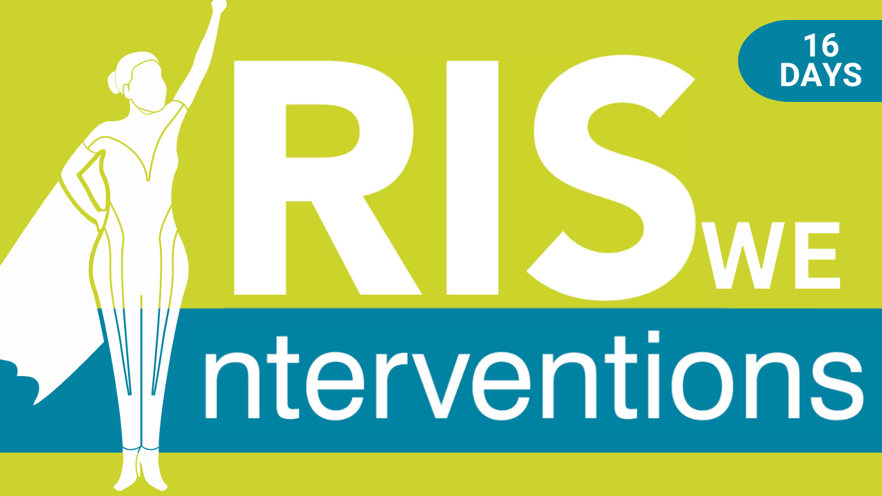 In 2022, we celebrated our 5th anniversary. For this reason, from 25th of November to 10th of December, IRISi's "16 Days of Activism against Gender-Based Violence" campaign will be themed "IRISwe: tackling gender-based violence in healthcare settings together”, a celebration of our efforts and our history alongside our partners and stakeholders. For this occasion, only, we will be changing our logo to “IRISwe” to mark the campaign.