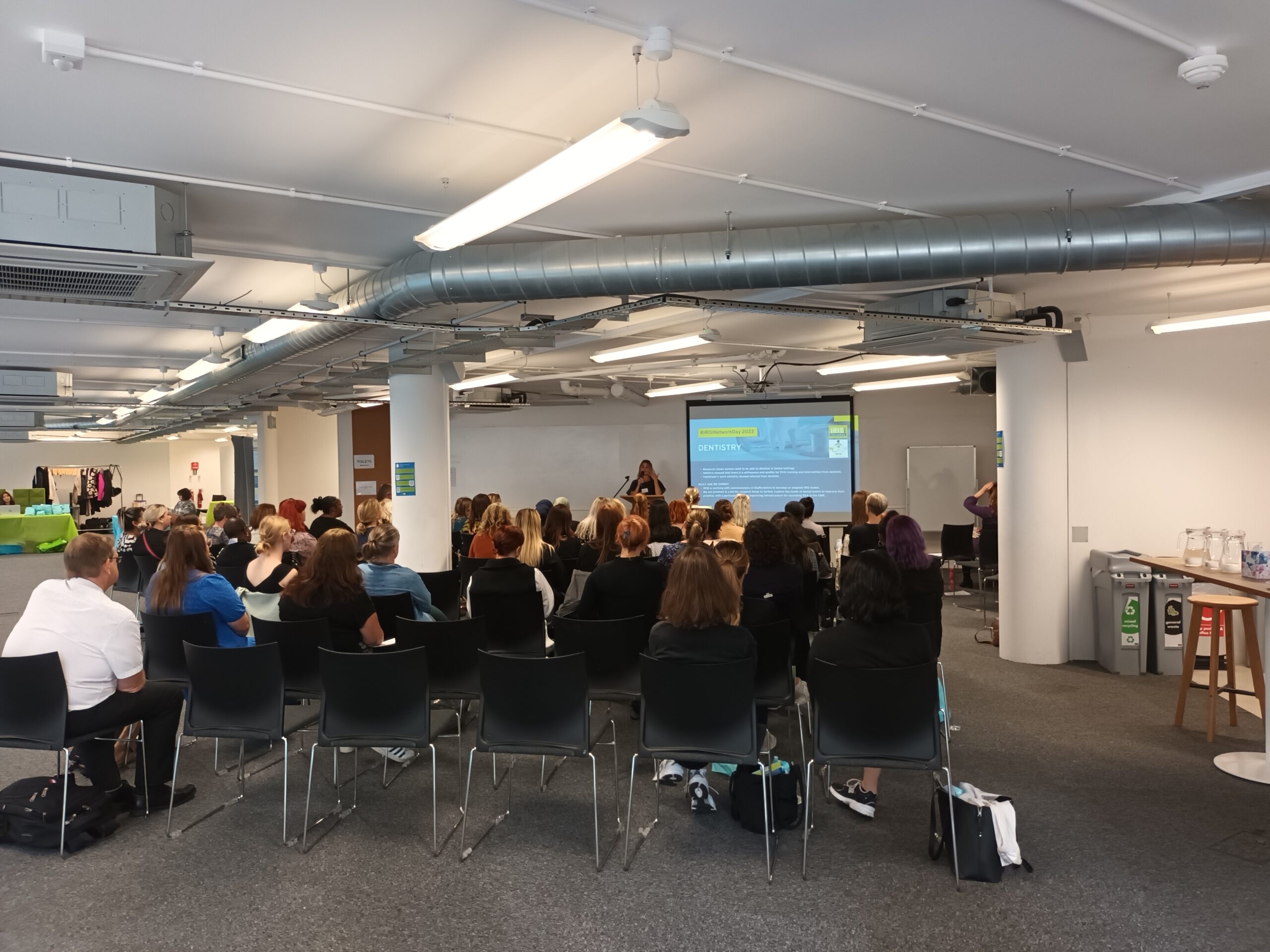 On September 26th, IRISi held its first National Network Event since before the pandemic. The event was open to all advocate educators and clinical leads working in both IRIS and ADViSE sites across the UK.  67 network members attended the event, 18 of whom were Clinical Leads.